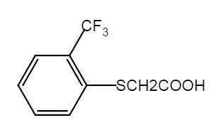 2-三氟甲基苯巰基乙酸